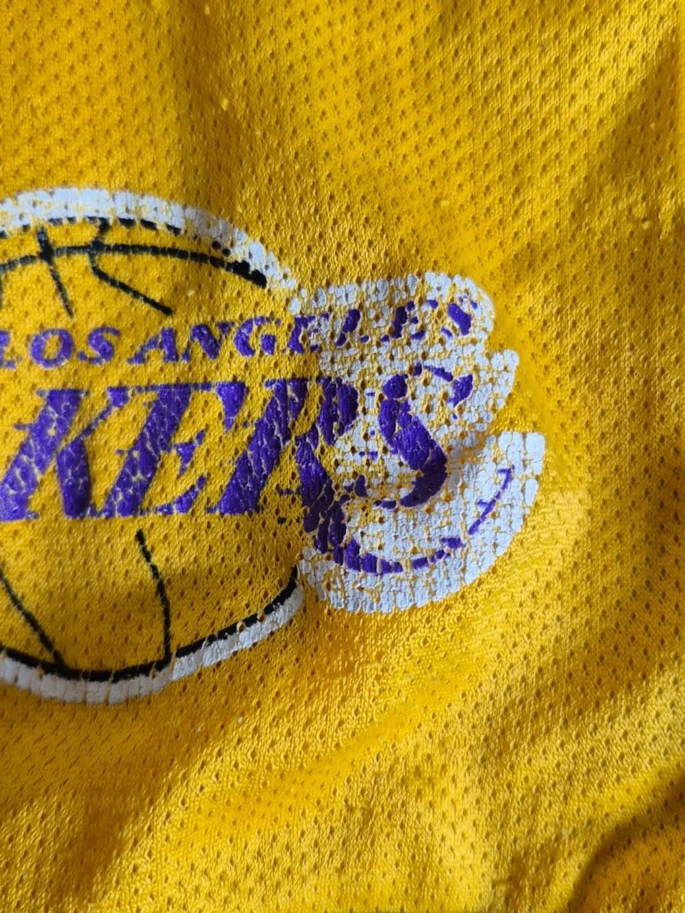 Vintage Champion Los Angeles Lakers Basketball Shorts Men’s 2XL NBA